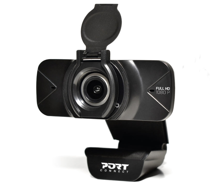 Port Designs 900078 webcam 2 MP 1920 x 1080 pixels USB Black