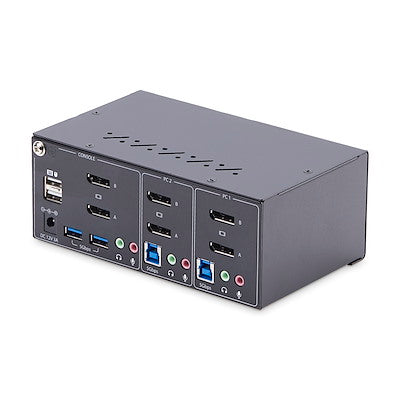 2-Port Dual-DisplayPort KVM Switch 4K