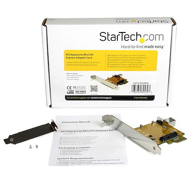 StarTech PCIe to Mini PCIe Adapter