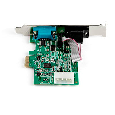 StarTech.com 2 Port PCIe RS232