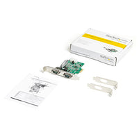 StarTech.com 2 Port PCIe RS232