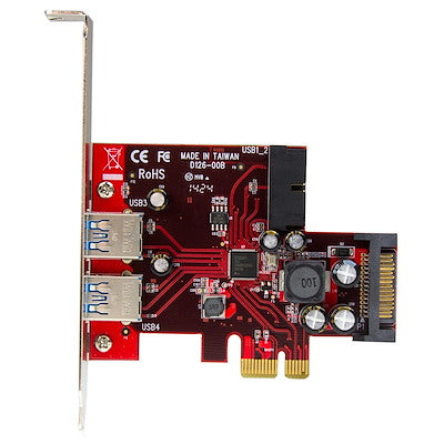 StarTech.com 4 Port PCIe USB 3.0 Card