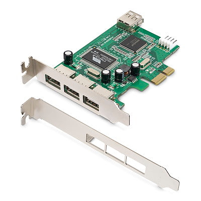Startech 4 Port PCI Express Low Profile High Speed USB Card