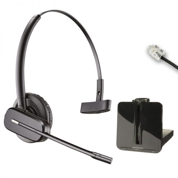 Plantronics CS540 EHS Convertible DECT Headset With HL10 Lifter