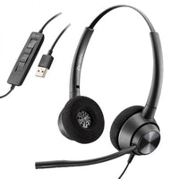 Poly Blackwire 3315 Monaural USB-C Headset +3.5mm Plug +USB-C/A Adapter