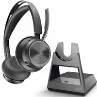 Poly Voyager Focus 2 MS Teams Wireless USB-C / USB-A Headset &amp; Charging Stand