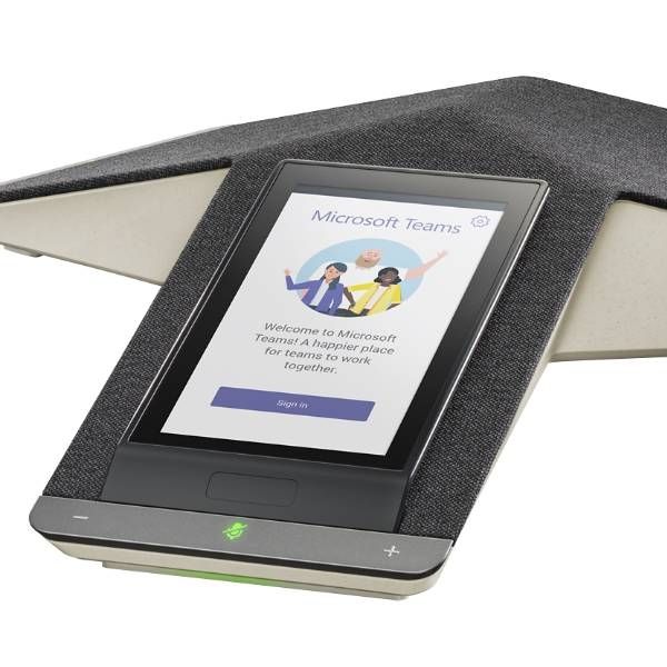 POLY Trio C60 IP Conference Phone and PoE-enabled No Radio