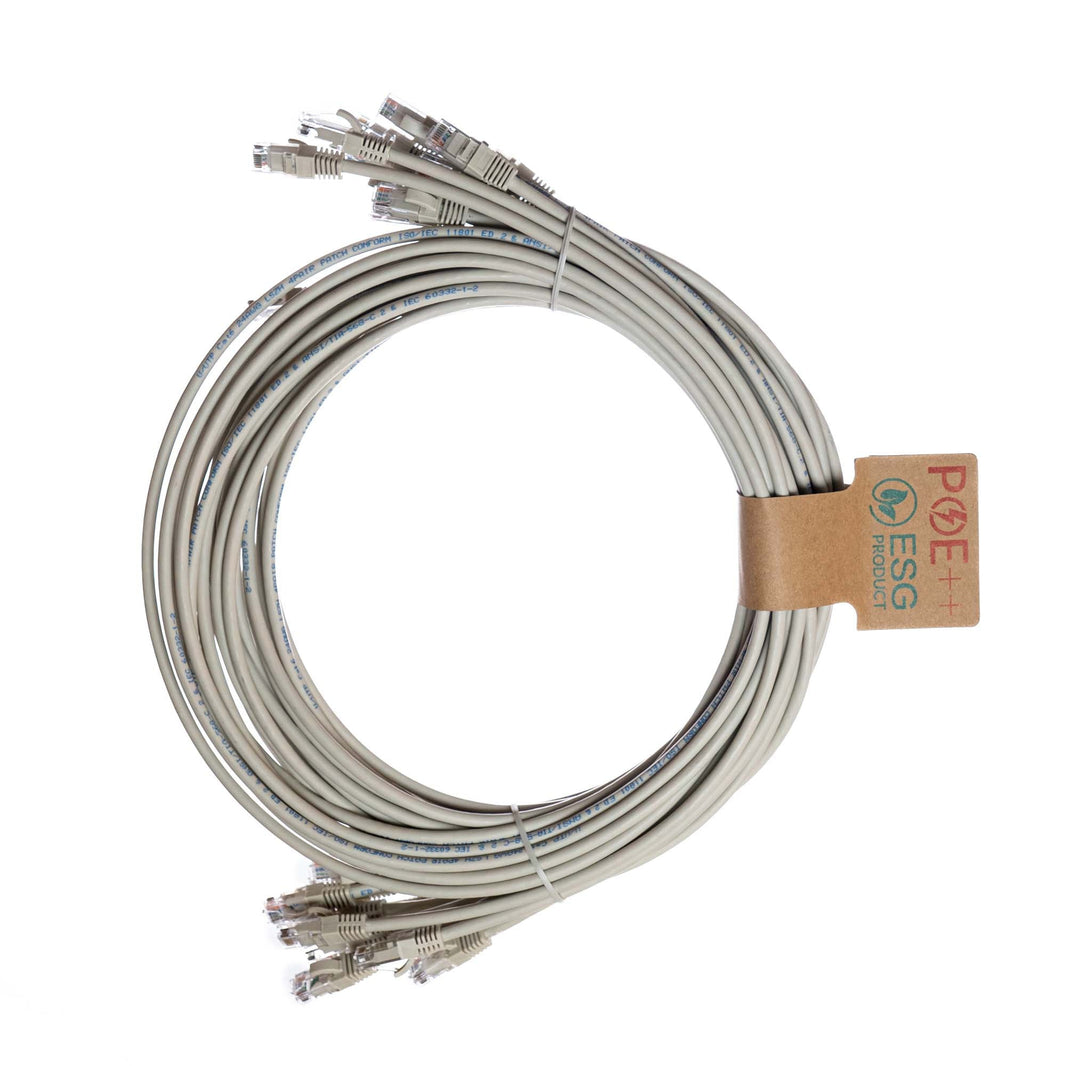 CNL 10PK 3M C6 Gy UTP Ls 24AWG SB