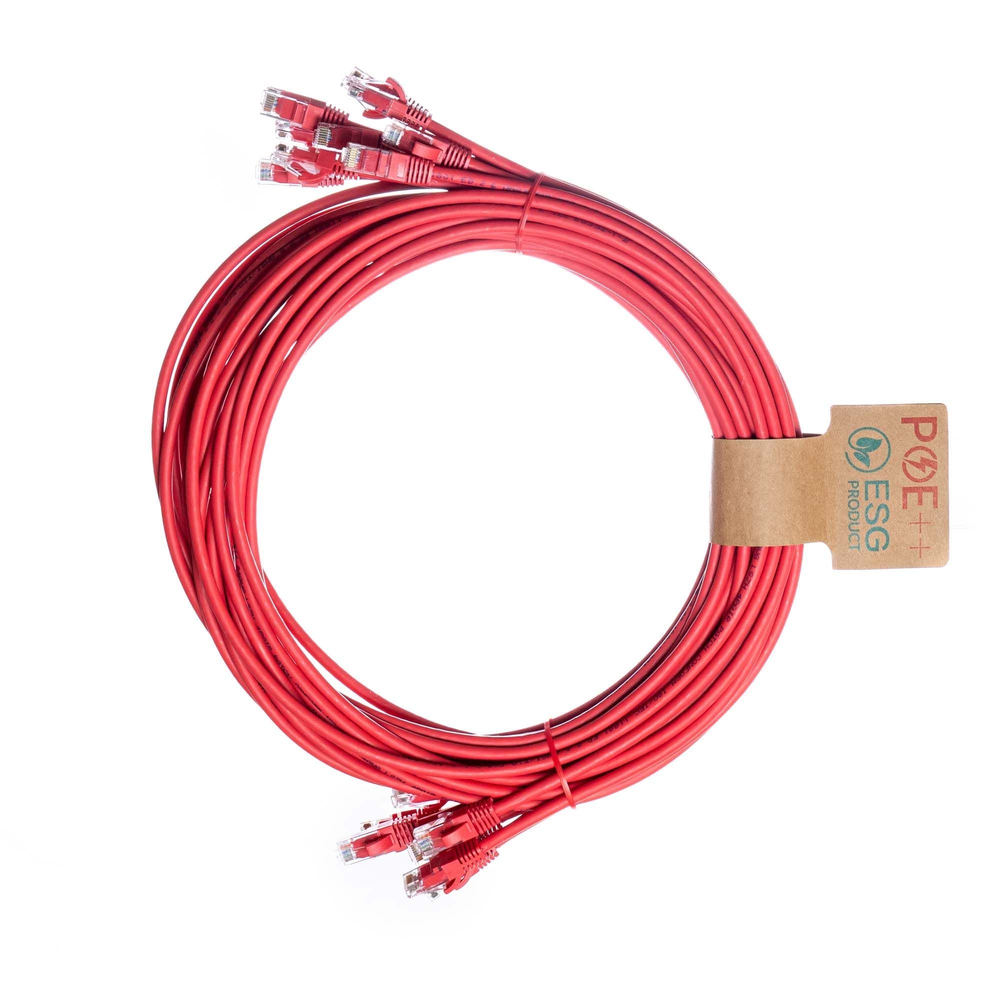 CNL 10PK 0.3M C6 Rd UTP Ls 24AWG SB