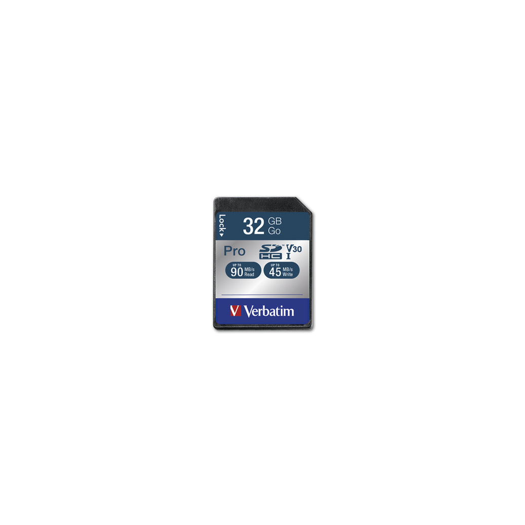 Verbatim Pro SDHC U3 32GB  SD Card
