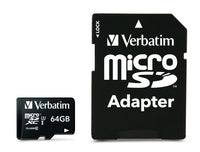 Verbatim Pro microSDXC U3 64GB  SD Card
