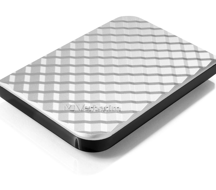 Verbatim Portable Hard Drive 1TB Silver
