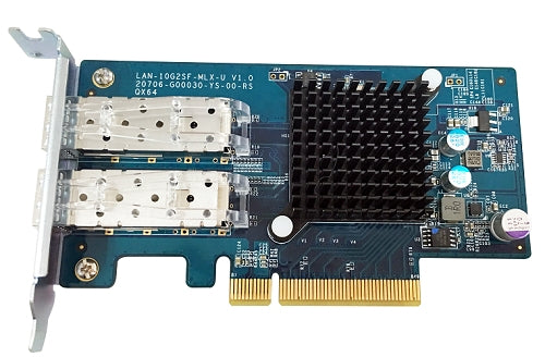 QNAP Dual-port 10GbE SFP+ network