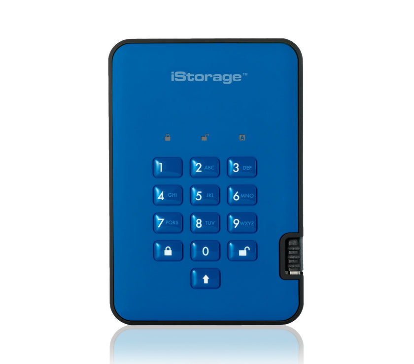 iStorage diskAshur2 256-bit 500GB -Blue