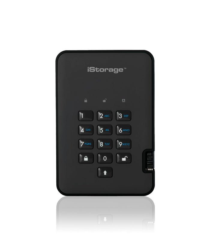 iStorage diskAshur2 SSD 2TB - Black