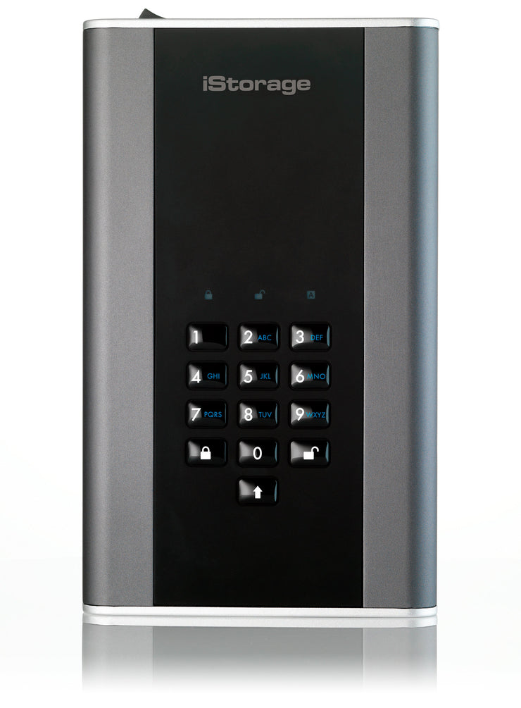 iStorage diskAshur DT2 10TB - Graphite