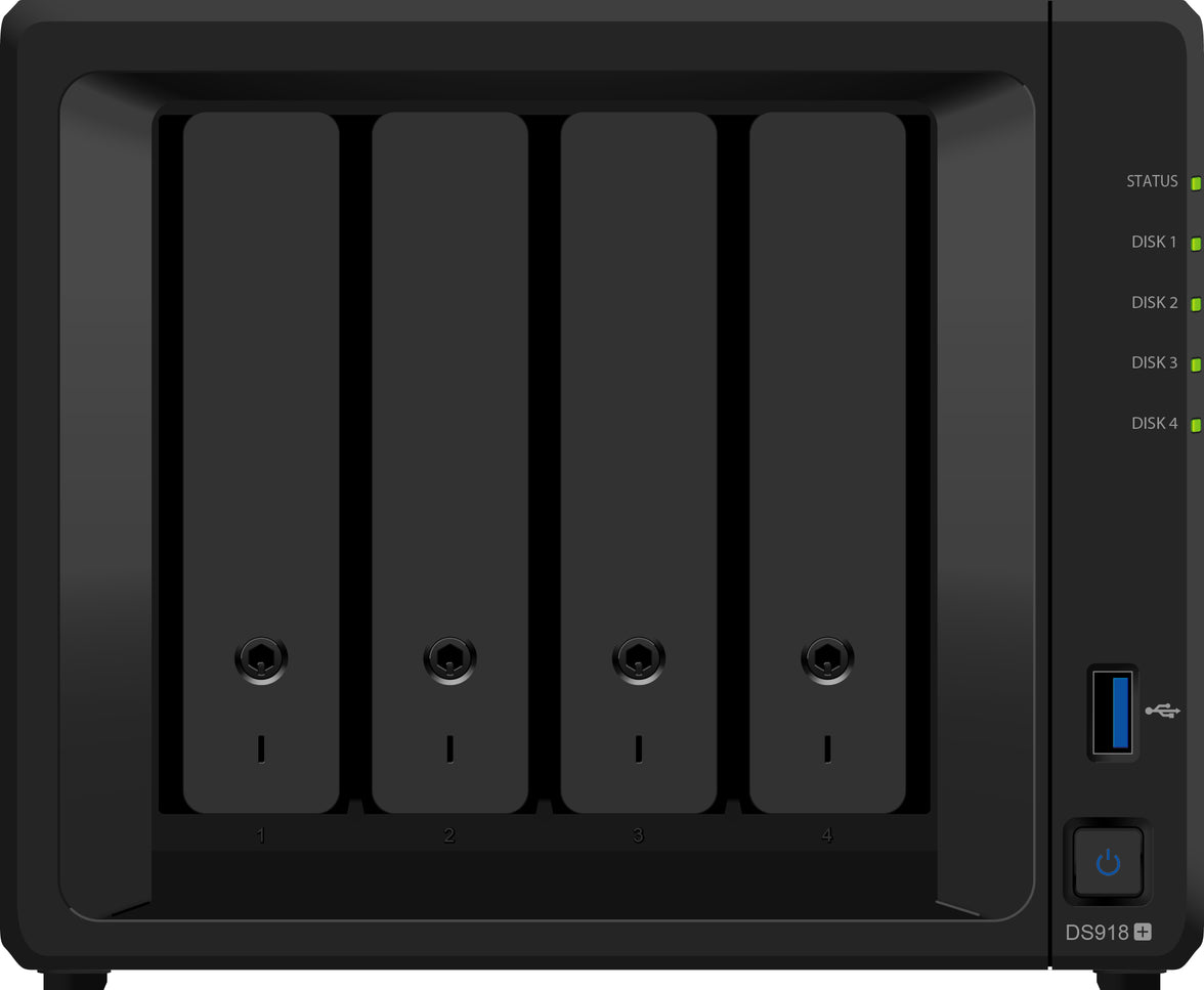 Synology DS918+ 4 Bay NAS