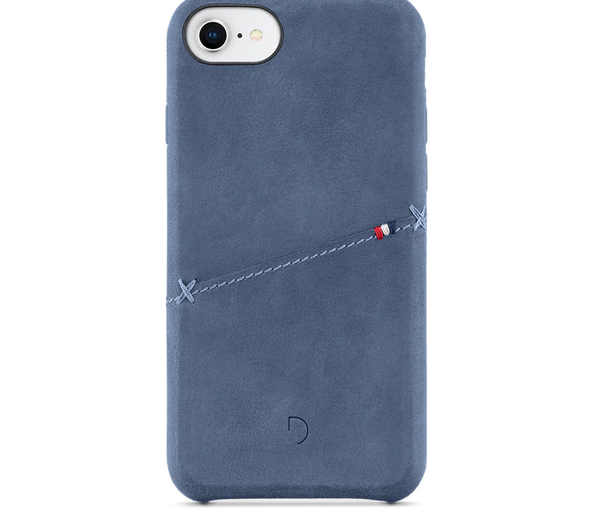 Decoded Leather Snap On iPh7/8 Dark Blue