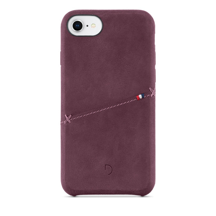 Decoded Leather Snap On for iPh7/8 Prpl