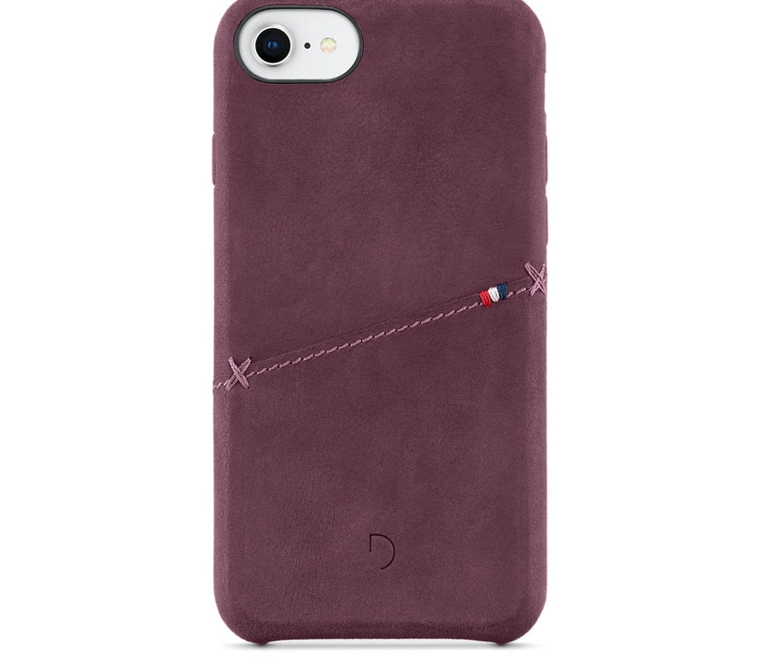 Decoded Leather Snap On for iPh7/8 Prpl