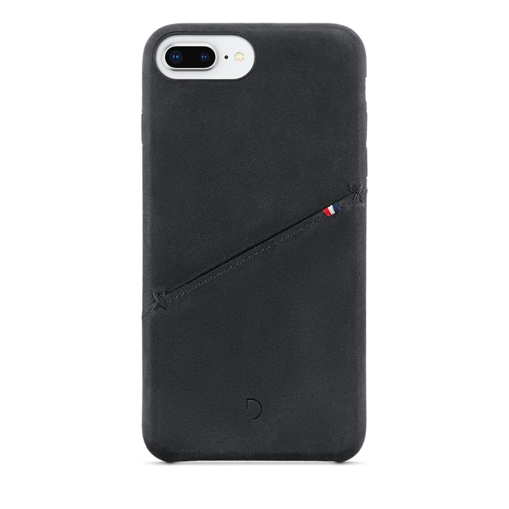 Decoded Leather Snap On iPh7/8 Blk