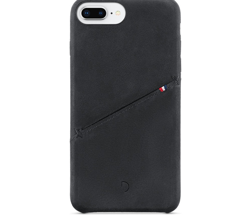 Decoded Leather Snap On iPh7/8 Blk