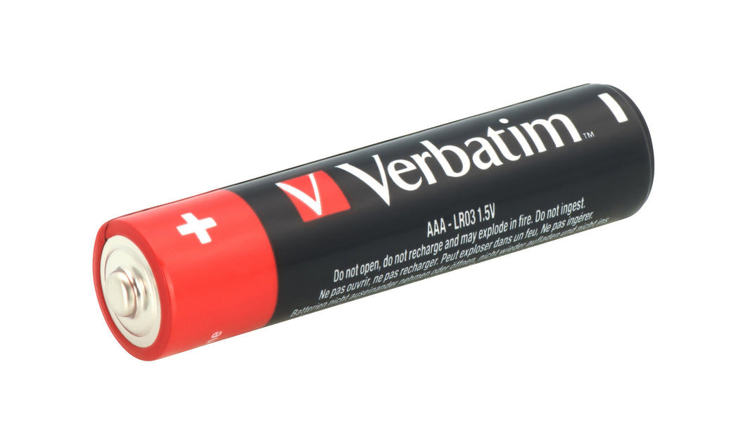 Verbatim Alklne Battery AAA 10 Pack LR03