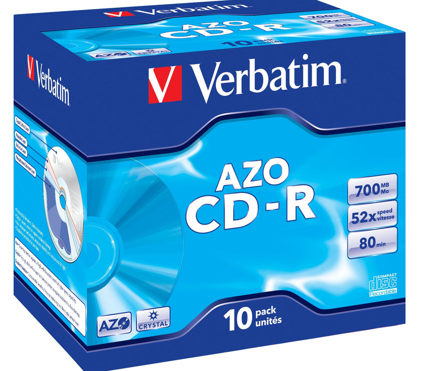 Verbatim AZO CD-R80 52x 10pk J/C