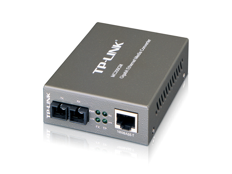 TP-Link RJ45 - mlti-md SC fibr Cnvrtr V4