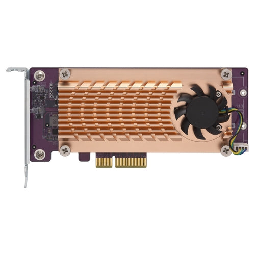 QNAP Dual M.2 PCIe SSD expansion card