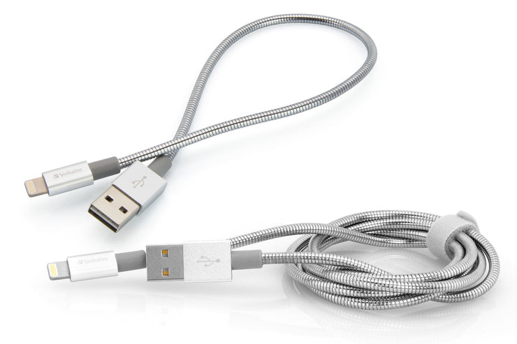 Verbatim Lightning Cbl Silver Duo 30cm