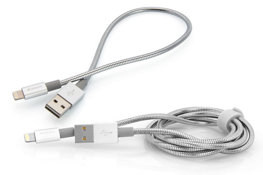 Verbatim Lightning Cbl Silver Duo 30cm