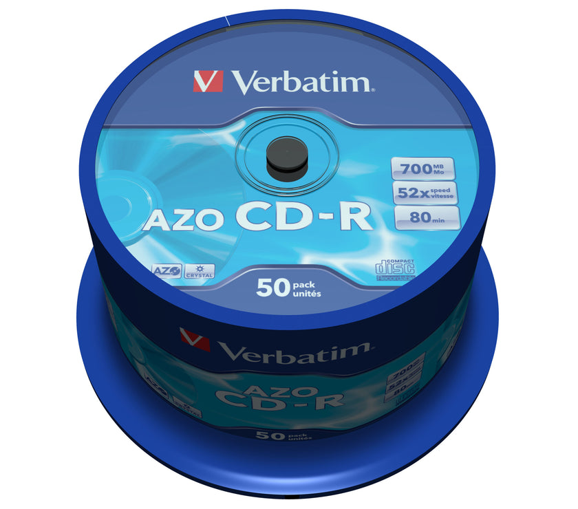 Verbatim AZO CD-R80 52x 50pk Spindle