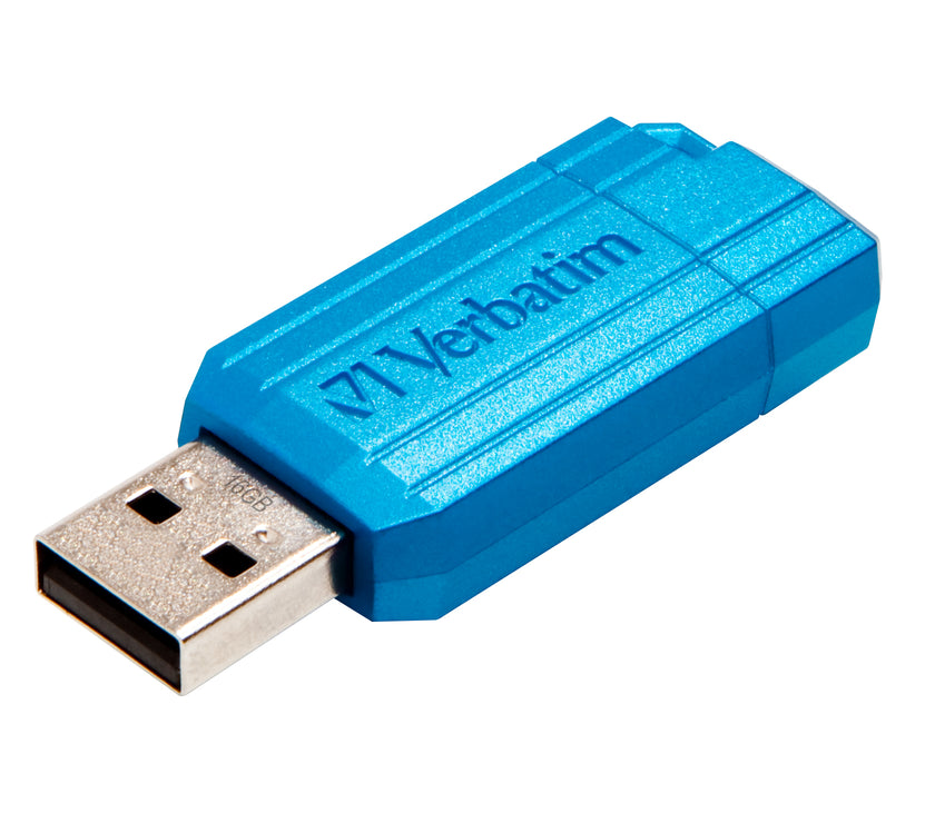 Verbatim PINSTRIPE 16GB USB 2.0 BLUE