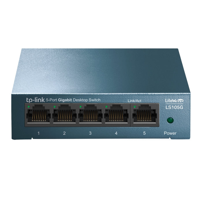 TP-Link LiteWave LS1005G 5-Port 10/100/1000Mbps Gigabit Desktop Switch