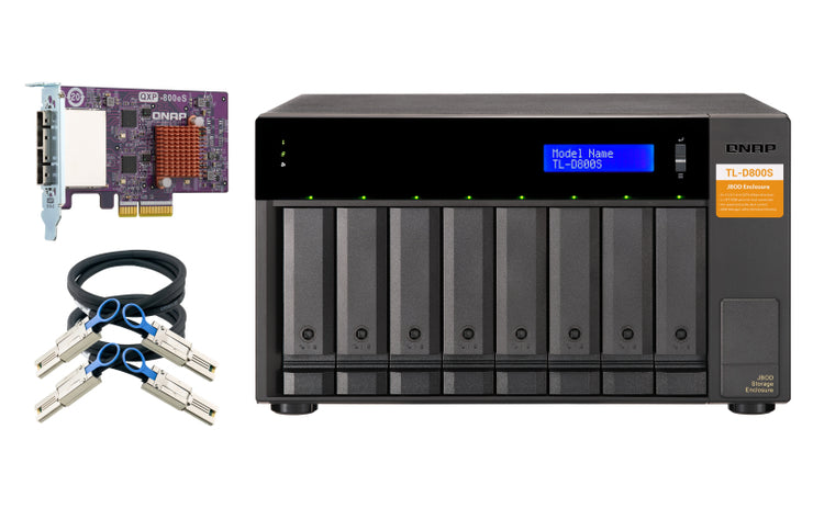 QNAP TL-D800S 8-bay Desktop Expansion