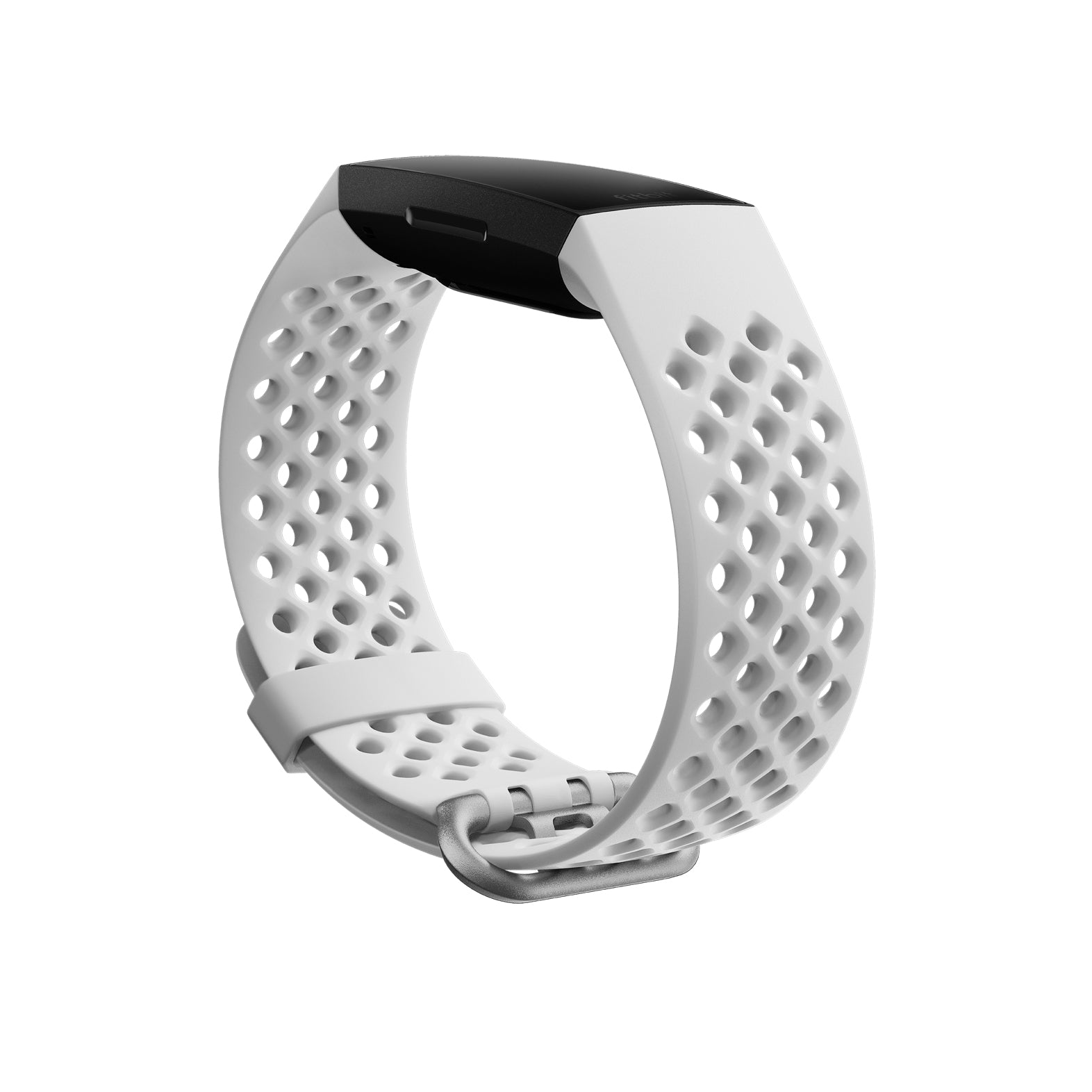 FitBit Charge 4 Sport Band Frost White L