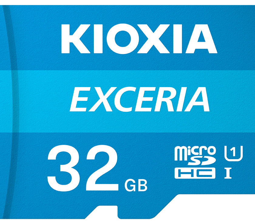Kioxia 32GB Exceria U1 Class 10 microSD