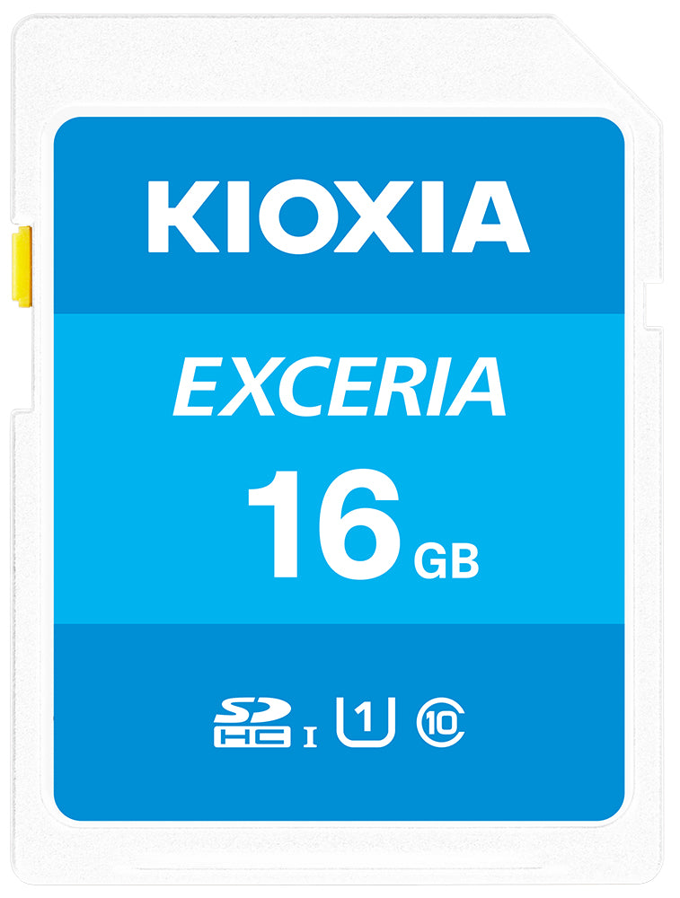 Kioxia 16GB Exceria U1 Class 10 SD card