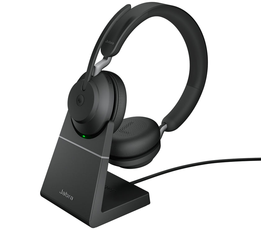 Jabra Evolve2 65 MS Stereo Stand Black