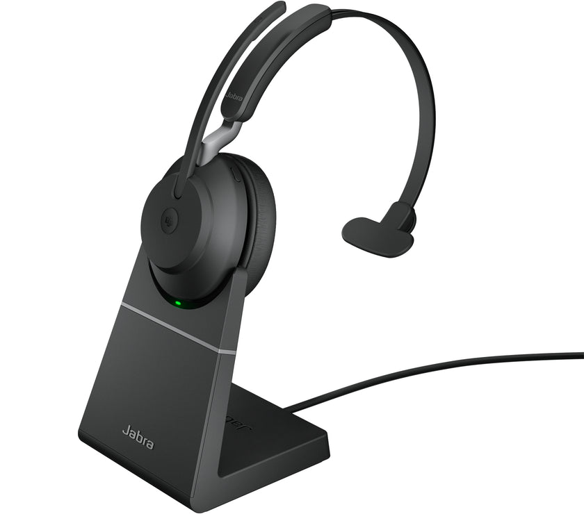 Jabra Evolve2 65 L380a MS Mono Stand Blk