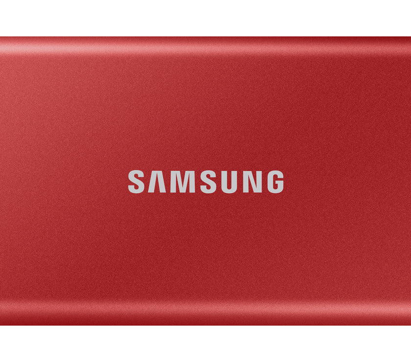 Samsung T7 1TB Ext SSD Metallic Red