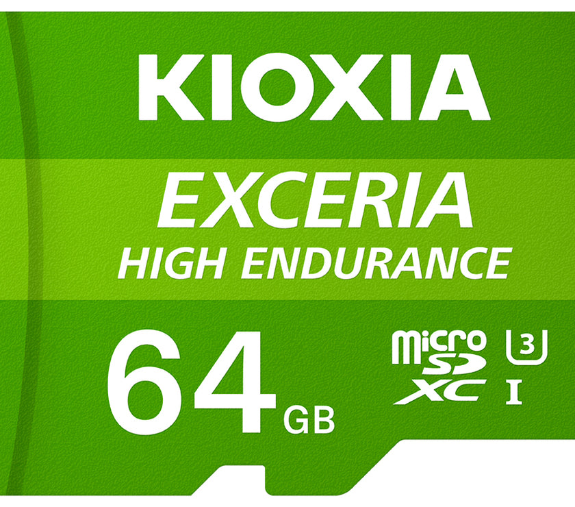 Kioxia 64GB Exceria HD U3 V90 MicroSD