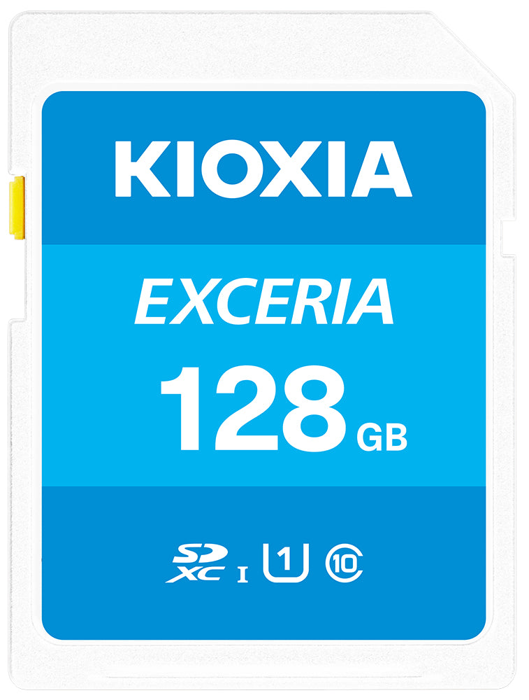 Kioxia 128GB Exceria U1 Class 10 SD card