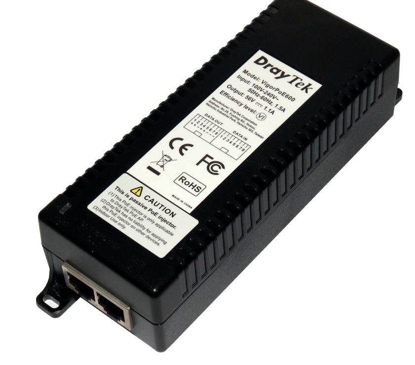 DrayTek POE600 POE injector for 918RPD