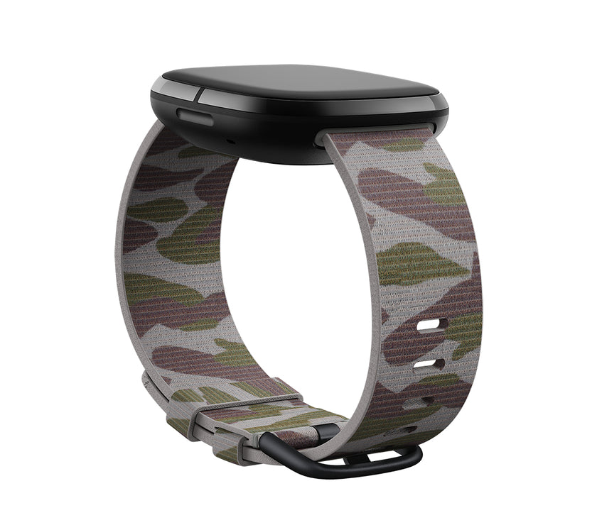 FitBit Versa 3/Sense Woven Band Camo S
