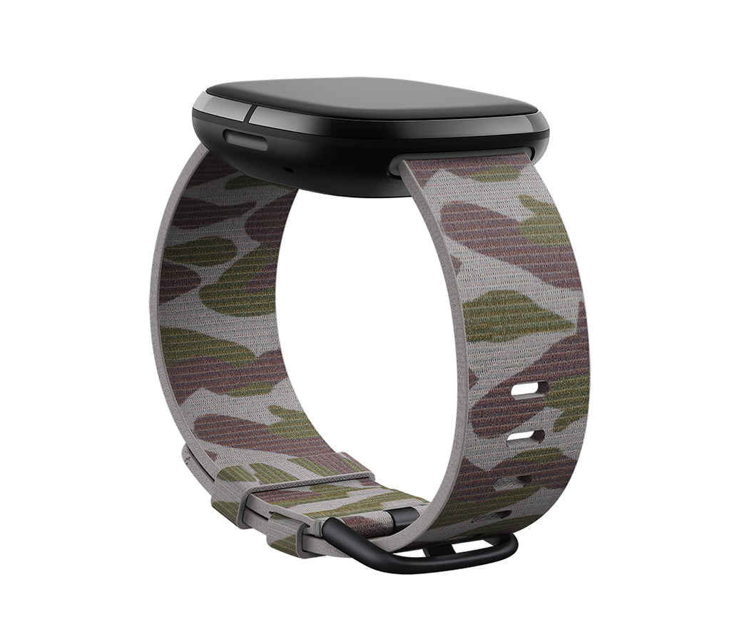 FitBit Versa 3/Sense Woven Band Camo S