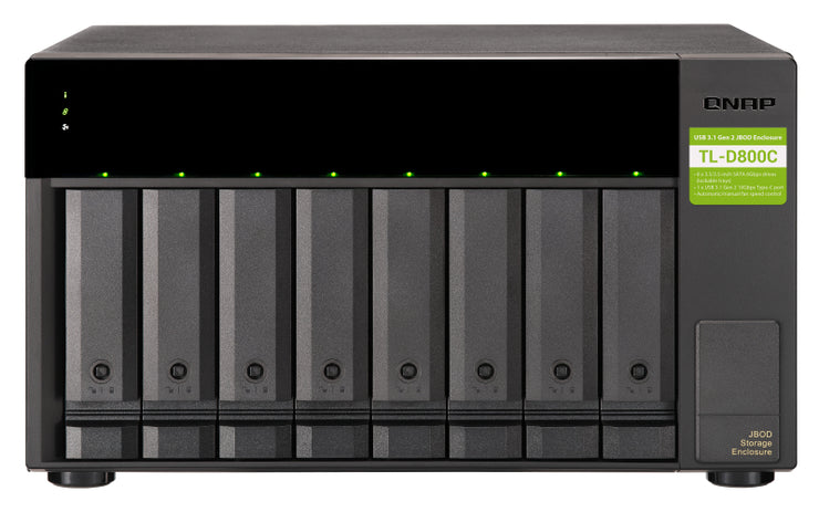 QNAP TL-D800C/112TB EXOS 8 Bay Desktop