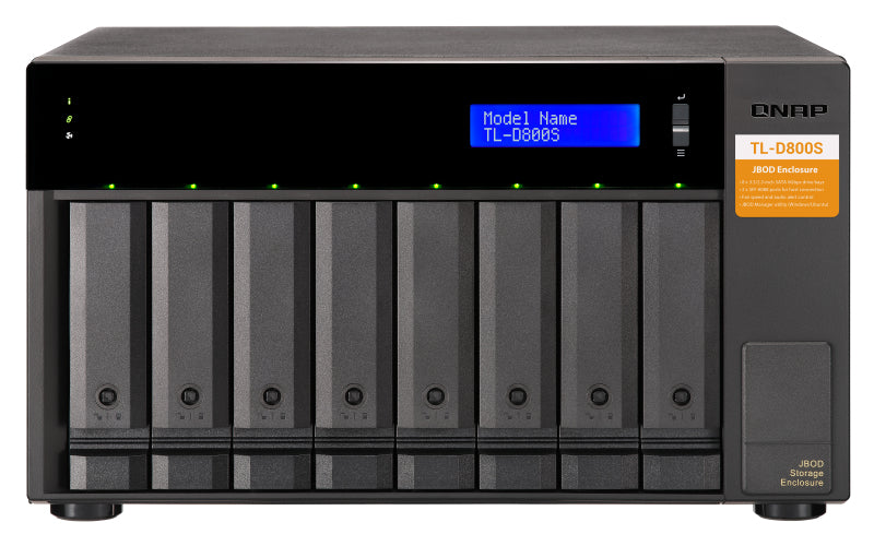 QNAP TL-D800S/32TB EXOS 8 Bay Desktop