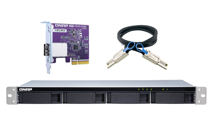 QNAP TL-R400S/56TB EXOS 4 Bay Rack